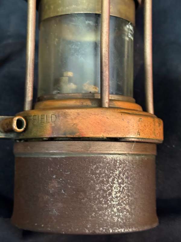 Vintage Miners Lamp Wolf Safety Lantern