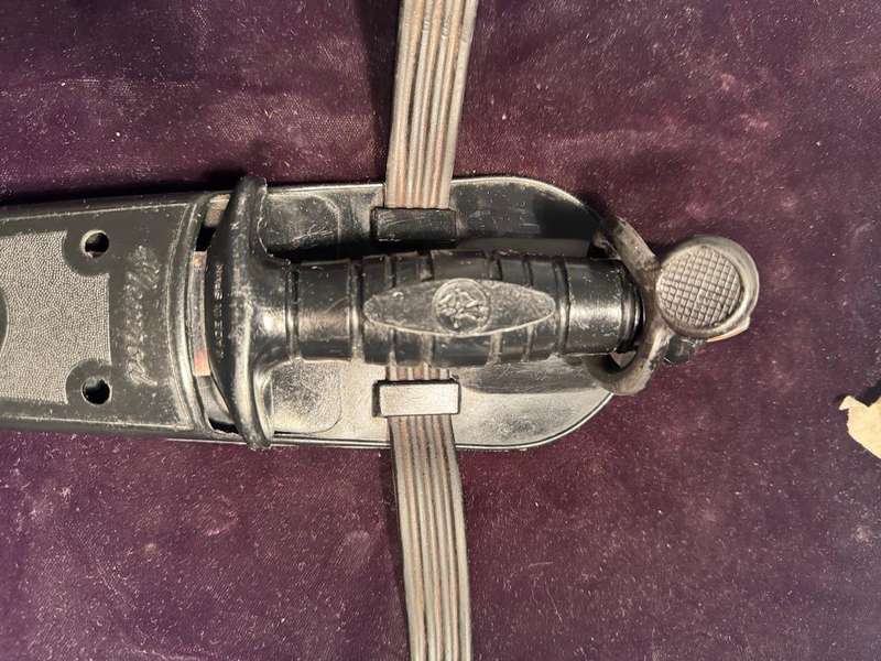 DIVING KNIFE, Nemrod, Equipos, Inox, and sheath, Spain