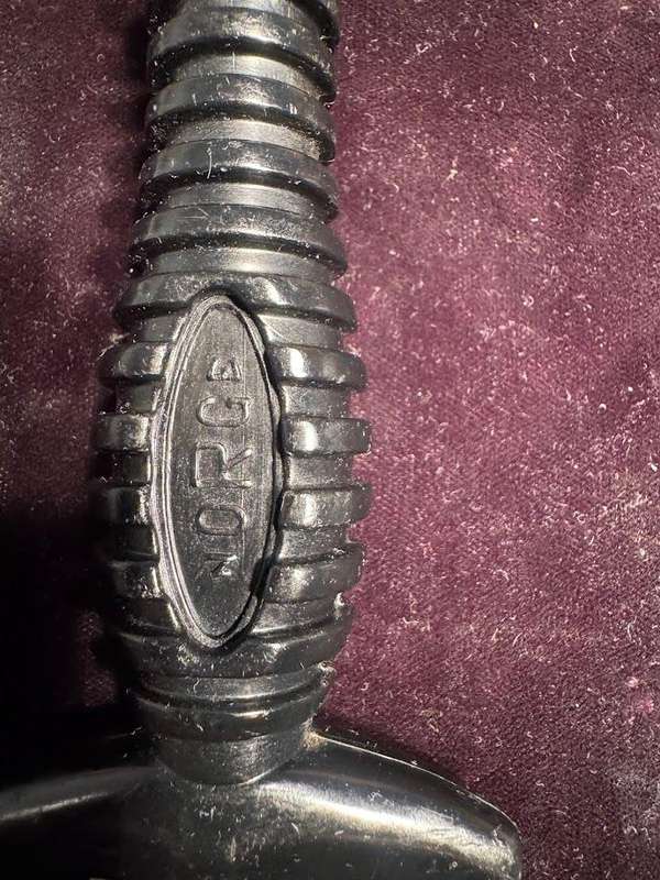 NORGE SCUBA KNIFE CRESSI SUB MADE IN ITALY VINTAGE