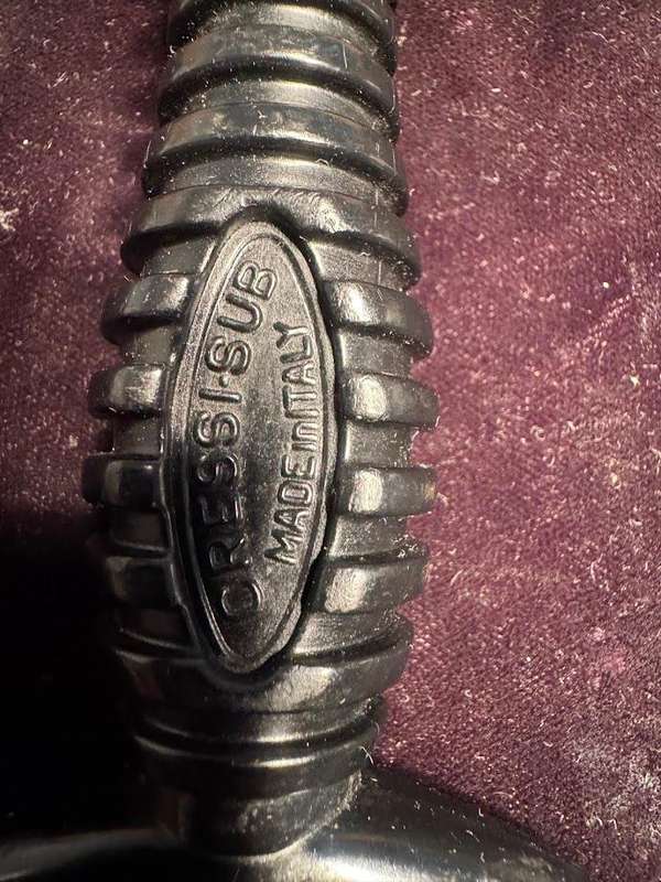NORGE SCUBA KNIFE CRESSI SUB MADE IN ITALY VINTAGE