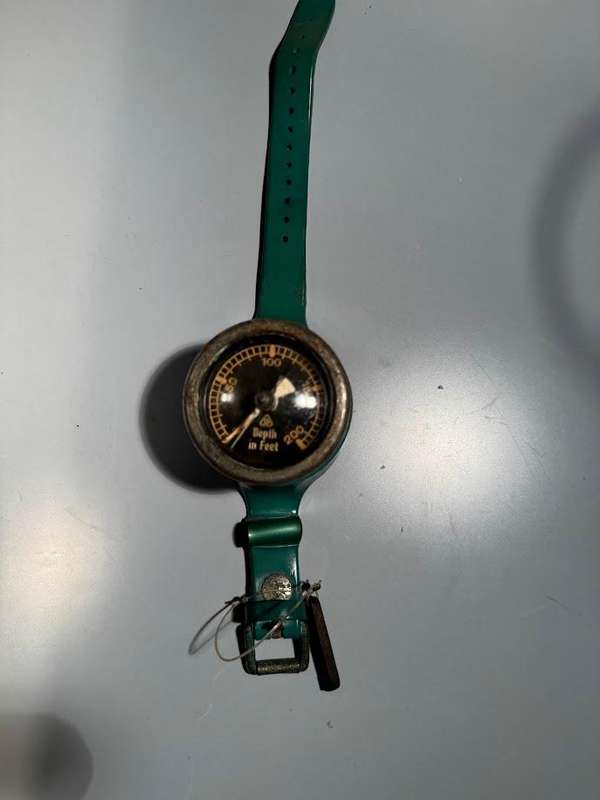 Draeger (Dräger) Depth Gauge Germany in feet