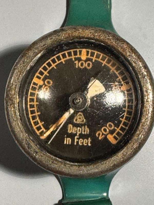 Draeger (Dräger) Depth Gauge Germany in feet
