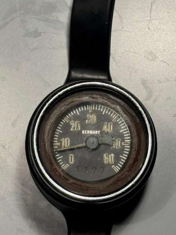 Vintage Depth Gauge Germany in feet