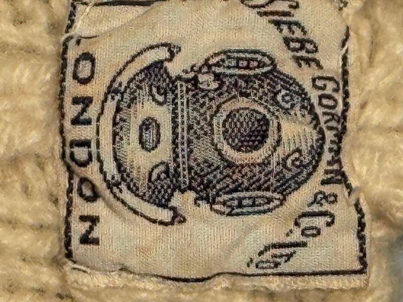 SIEBE GORMAN & CO SUBMARINE ENGINEERS underclothing jumper.