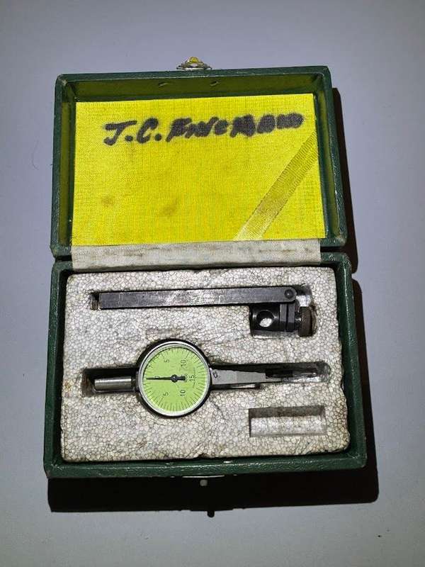 Peacock No. 107 Dial Indicator Gauge 0.01 x 10mm  made in Germany Original Box