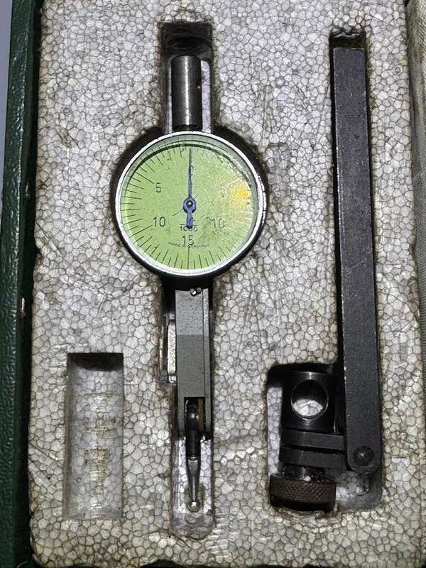 Peacock No. 107 Dial Indicator Gauge 0.01 x 10mm  made in Germany Original Box