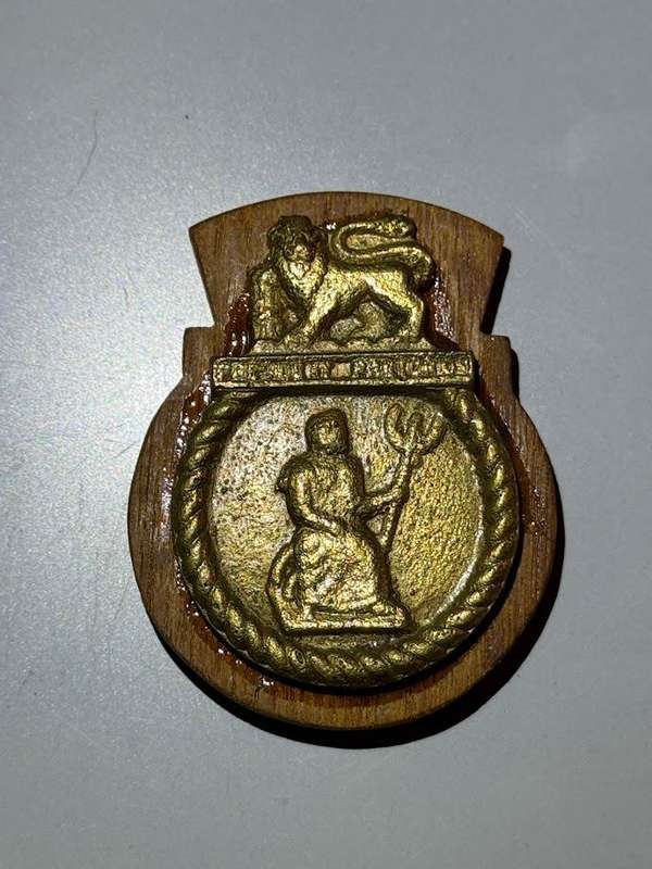 Vintage South African Navy President Pretorius Plaque