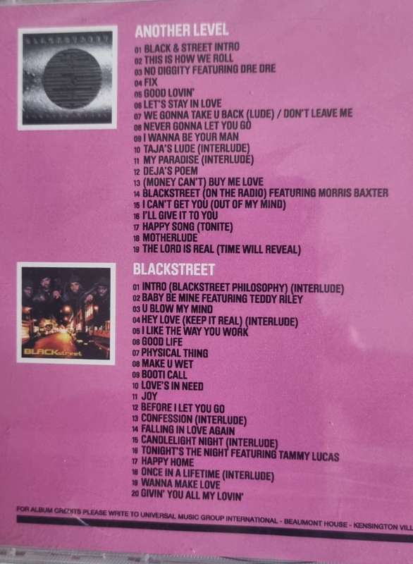 2 CD, Blackstreet- Another Level+ Blackstreet
