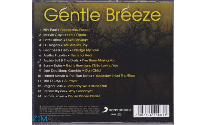 CD, Gentle Breeze - Vol.5