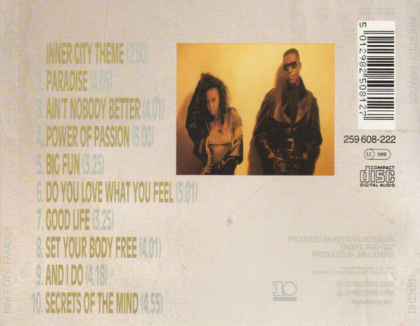 CD, Inner City- paradise