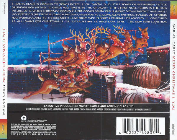 CD, Mariah Carey - Merry Christmas 11 You