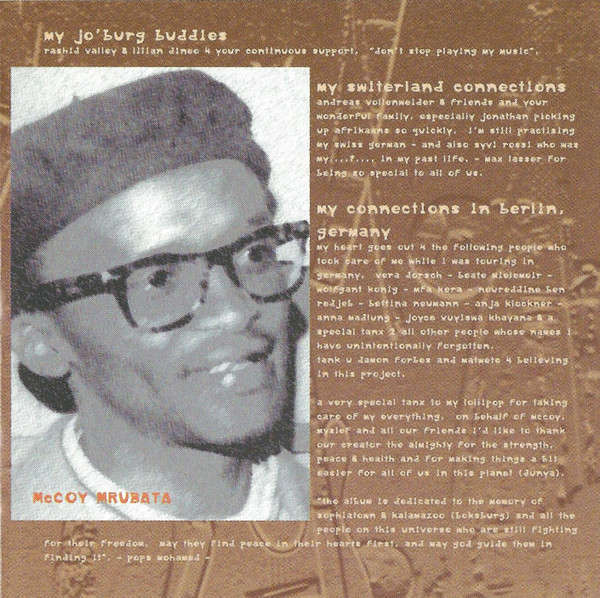 CD, Society Vibes ( Pops Mohamed  and McCoy Mrubata) A New Hope