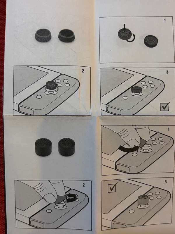 VX Gaming Joy-Con thumb grip kit