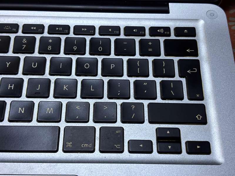 MacBook Pro 9,2 with Typo cover