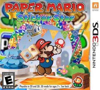 Paper Mario: Sticker Star (3DS EUR)(no booklet)