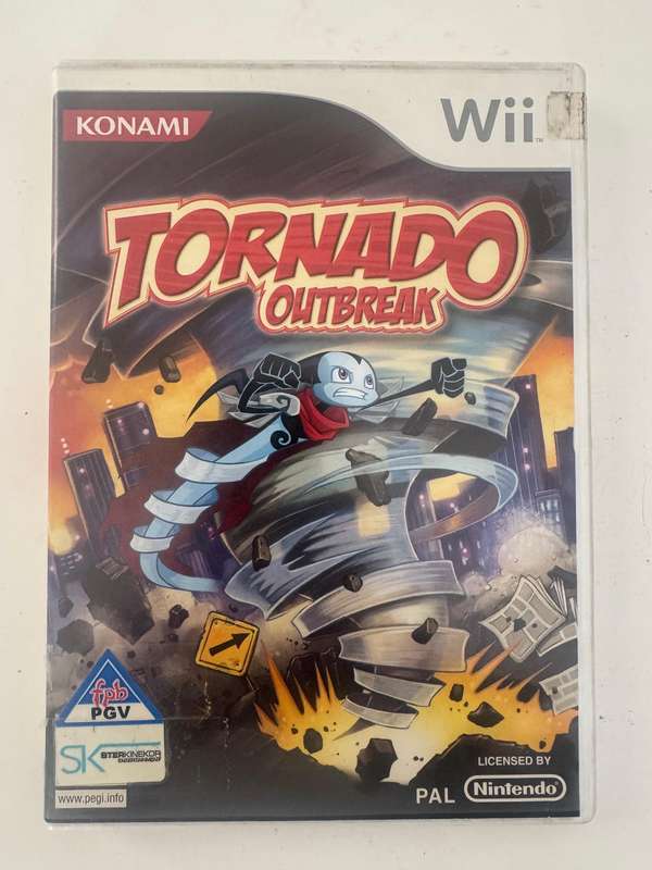 Nintendo Wii Game - Tornado Outbreak - Preowned