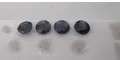 4 Pieces Round Blue Sapphires T. W. 0.66 ct.