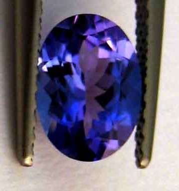 Tanzanite 0.92 ct Oval superb  7.50 x 5.50mm Oval Tanzanite AAA