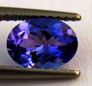 Tanzanite 0.92 ct Oval superb  7.50 x 5.50mm Oval Tanzanite AAA