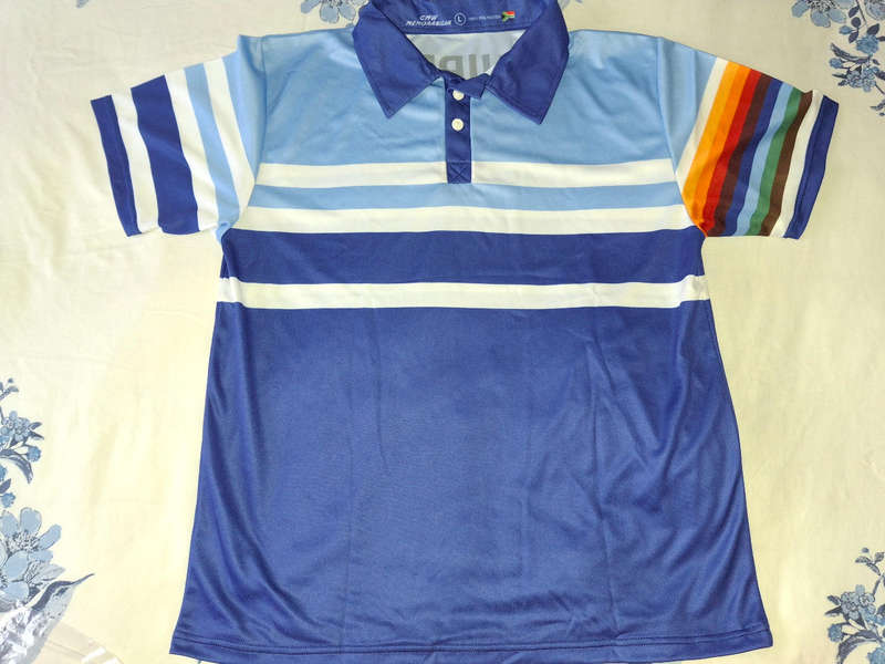 Western Province style cricket shirt.