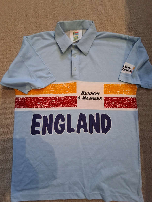 England Benson&Hedges cricnet series shir!