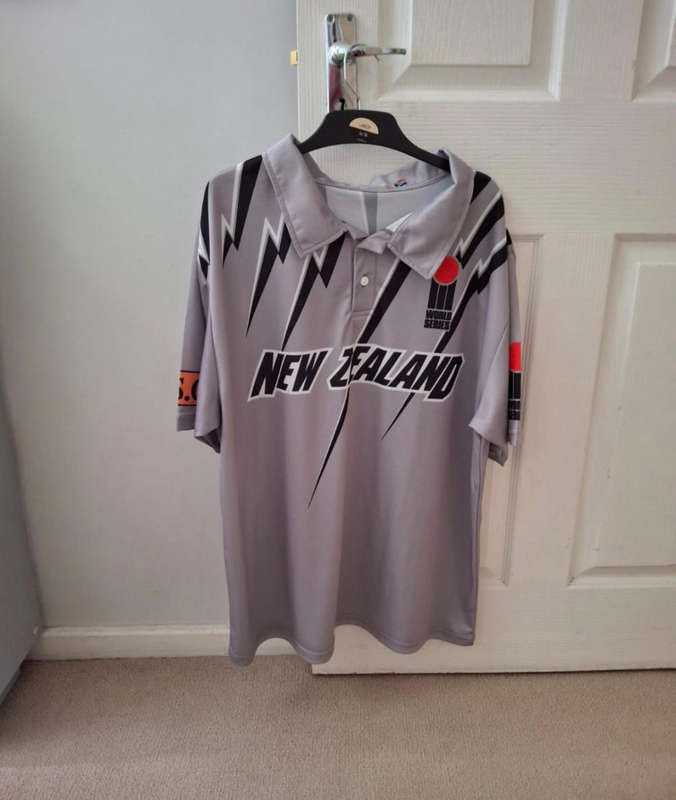 New Zealand World series replica cricket shirt
