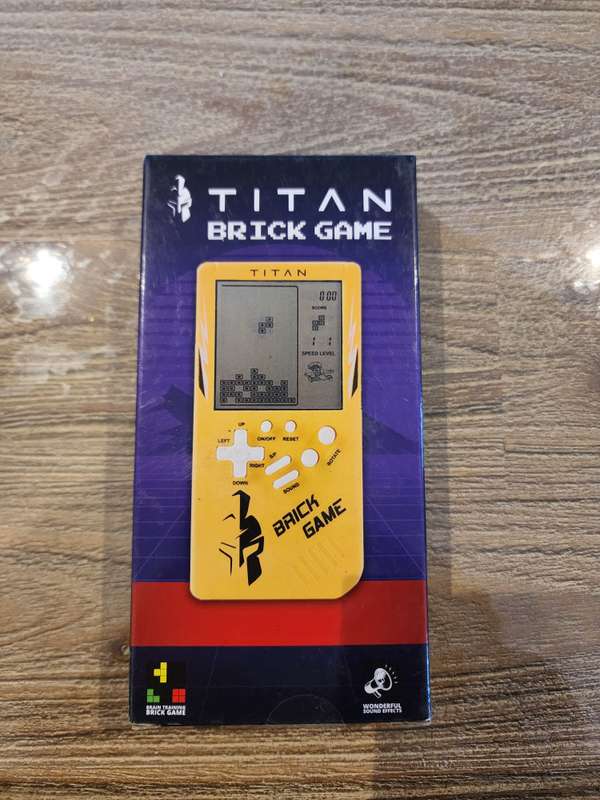Titan Brick Game AND Retro Pocket Handheld Games