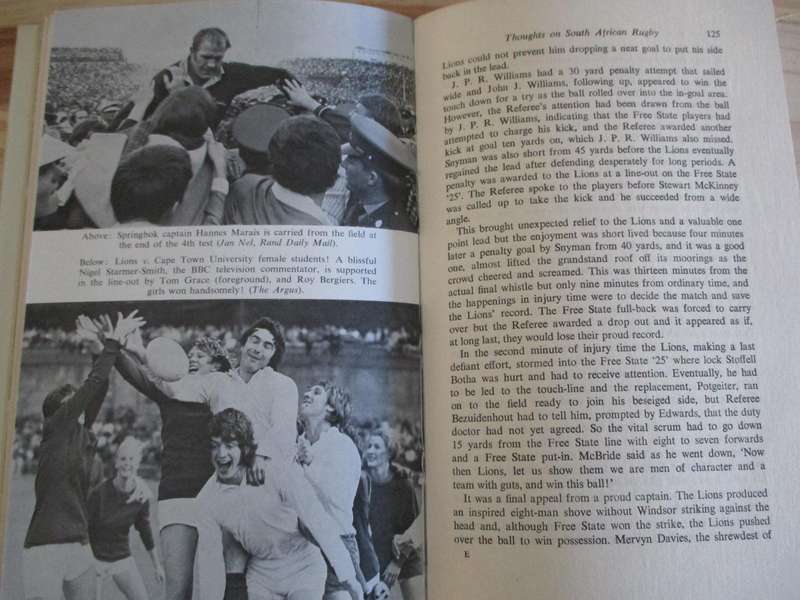 THE GREATEST LIONS. The Story of the British Lions Tour of South Africa, 1974