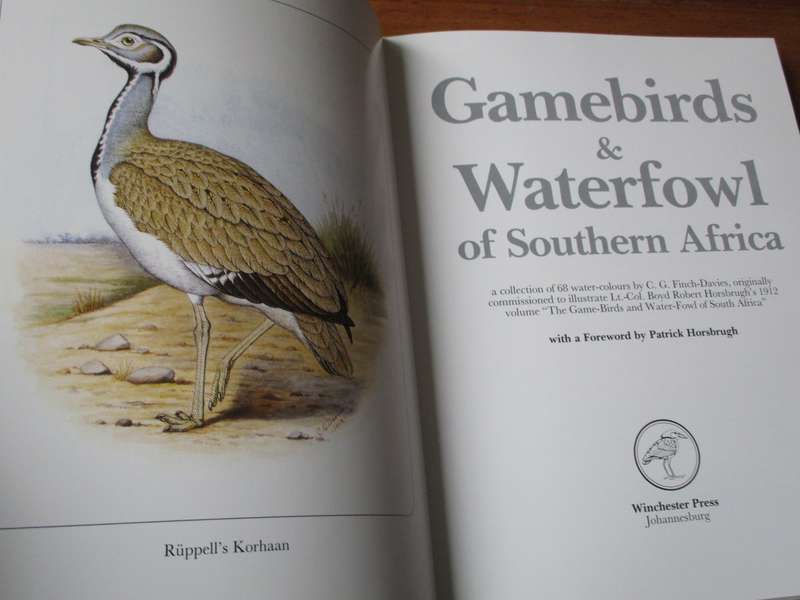 GAMEBIRDS & WATERFOWL OF SOUTHERN AFRICA  C.G. Finch-Davies