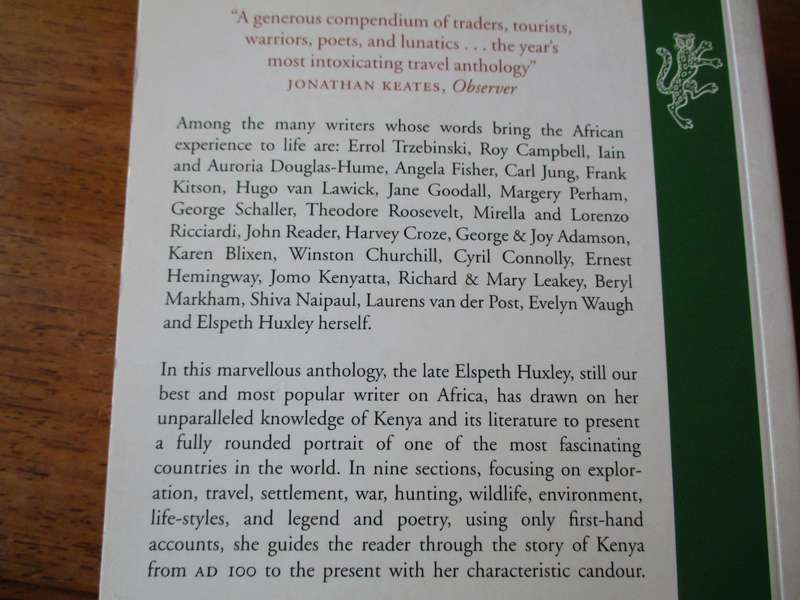 Nine Faces of Kenya  Elspeth Huxley