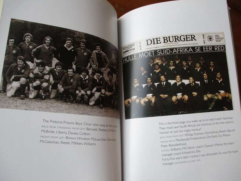 JA-NEE The story behind the game South Africa vs British Lions 1974  D. Macdonald