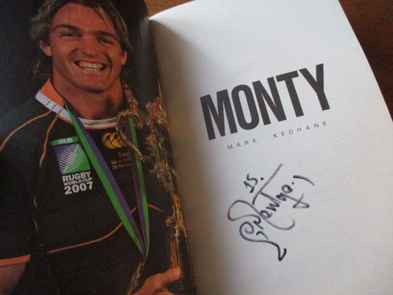 SIGNED. Monty  Mark Keohane