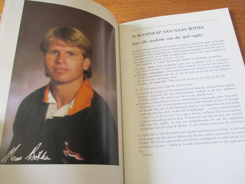 Skop saam met Naas Botha  Nelie Smith en Wally Rautenbach
