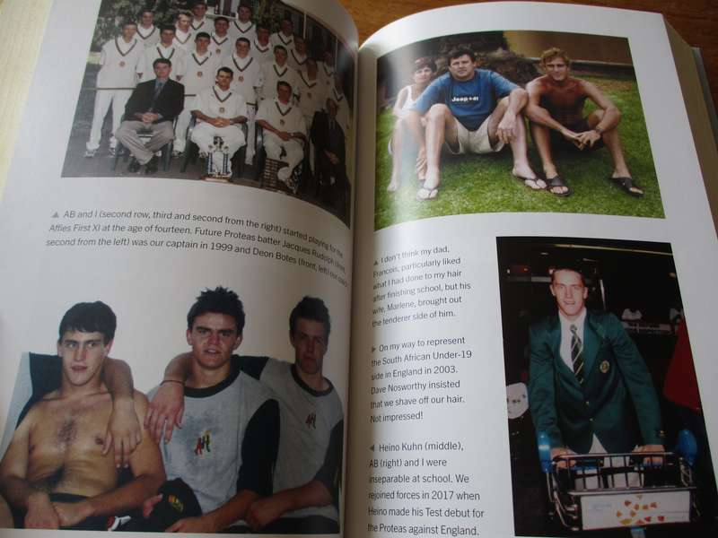 SIGNED by Faf du Plessis.  FAF Through Fire The Autobiography