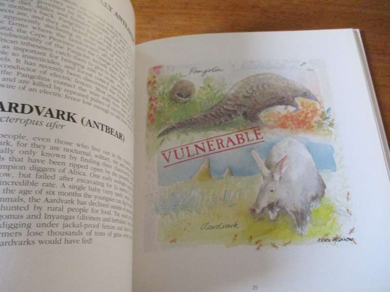 SIGNED. South Africa's threatened Wildlife  John Ledger