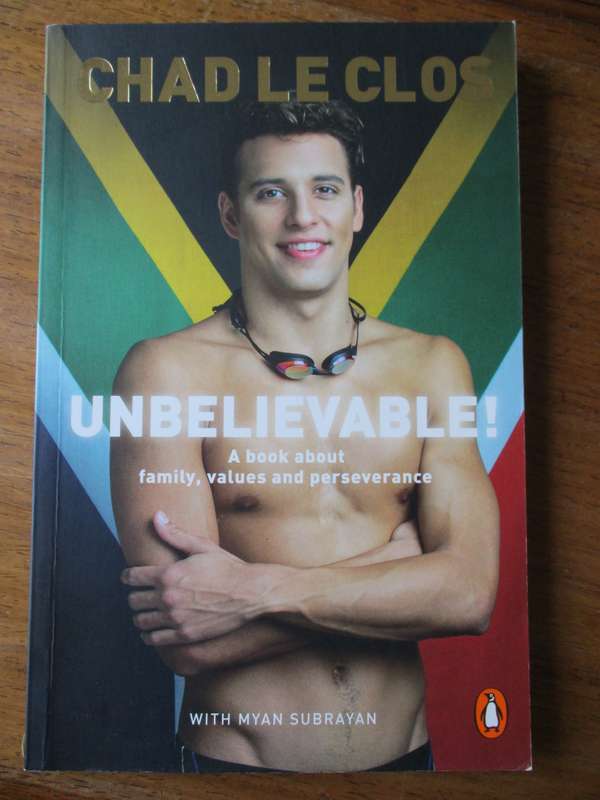SIGNED. Chad le Clos UNBELIEVABLE