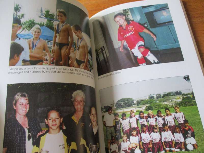 SIGNED. Chad le Clos UNBELIEVABLE