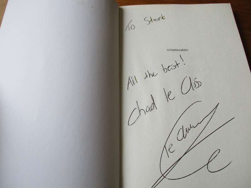 SIGNED. Chad le Clos UNBELIEVABLE