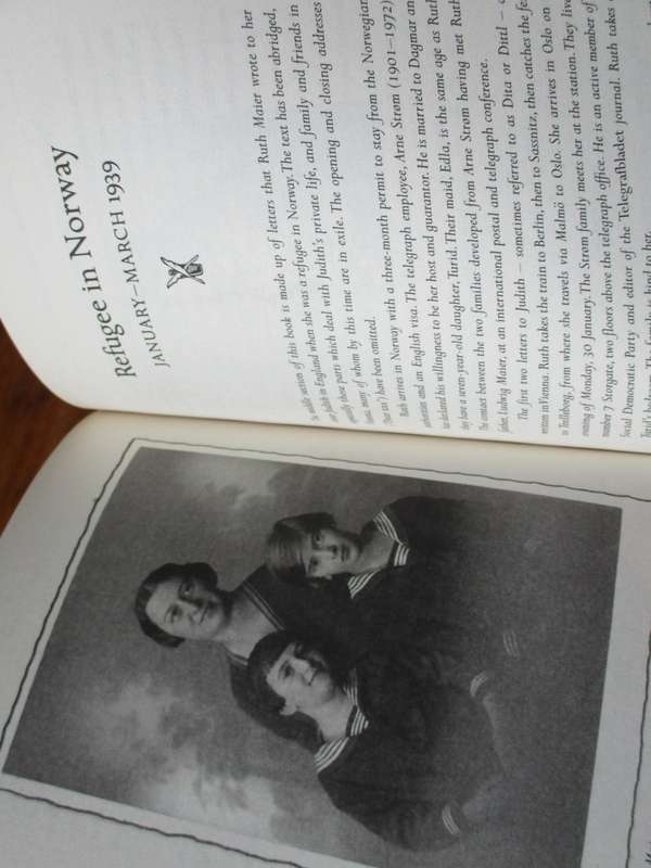 Ruth Maier's Diary  A Jewish Girl's life in Nazi Europe Edited by Jan E Vold