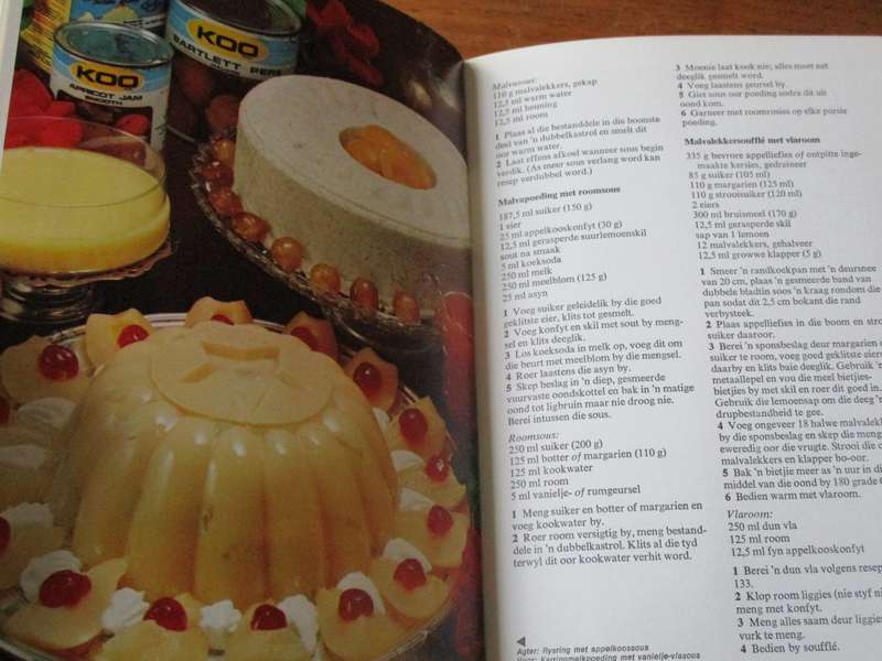 Betsie Rood se Gregte met Souse Warm en Koue Poedings