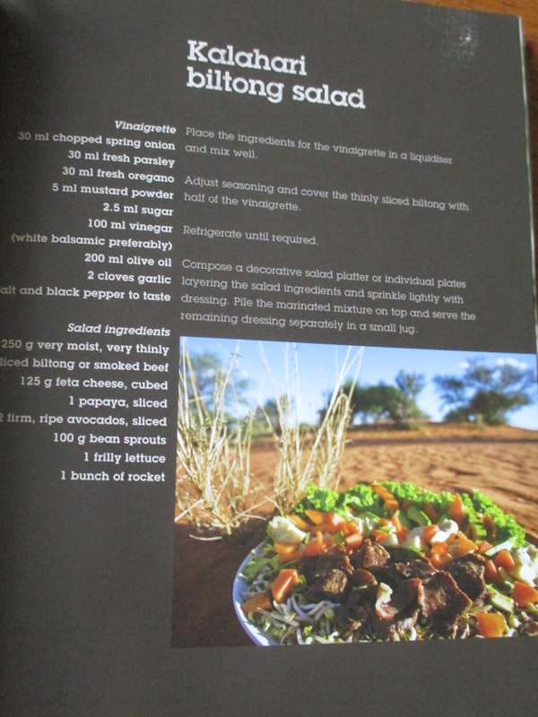 SIGNED. My hungry heart  Notes from a Namibian kitchen  A de Chavonnes Vrugt