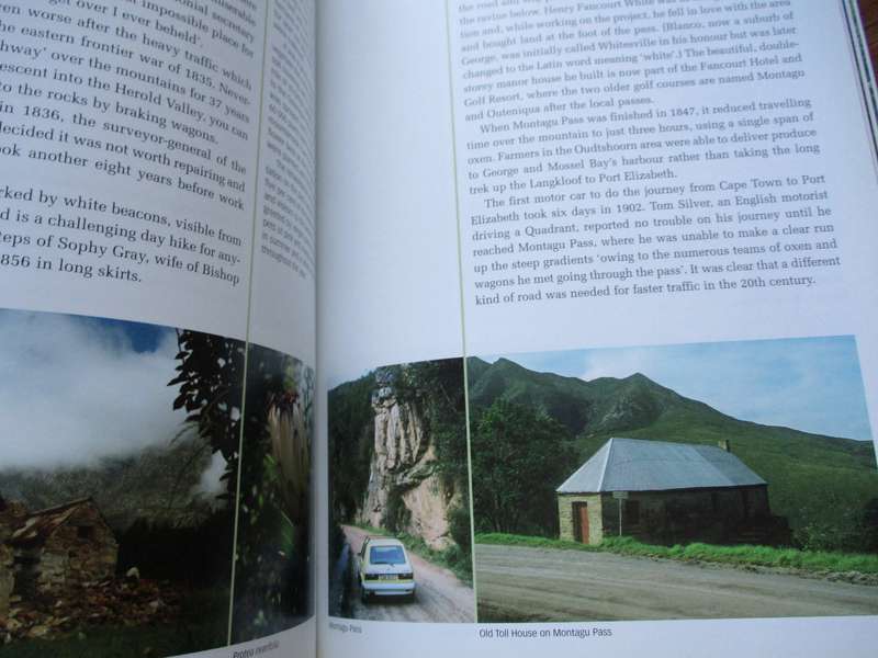Signed. Passes & poorts  Top 30 scenic mountain routes in the Western Cape  Marion Whitehead
