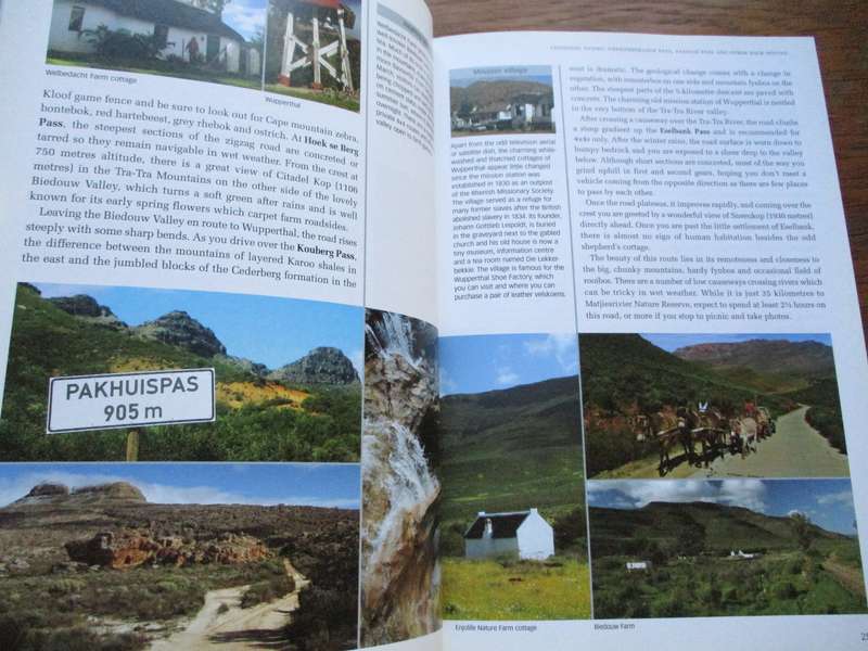 Signed. Passes & poorts  Top 30 scenic mountain routes in the Western Cape  Marion Whitehead
