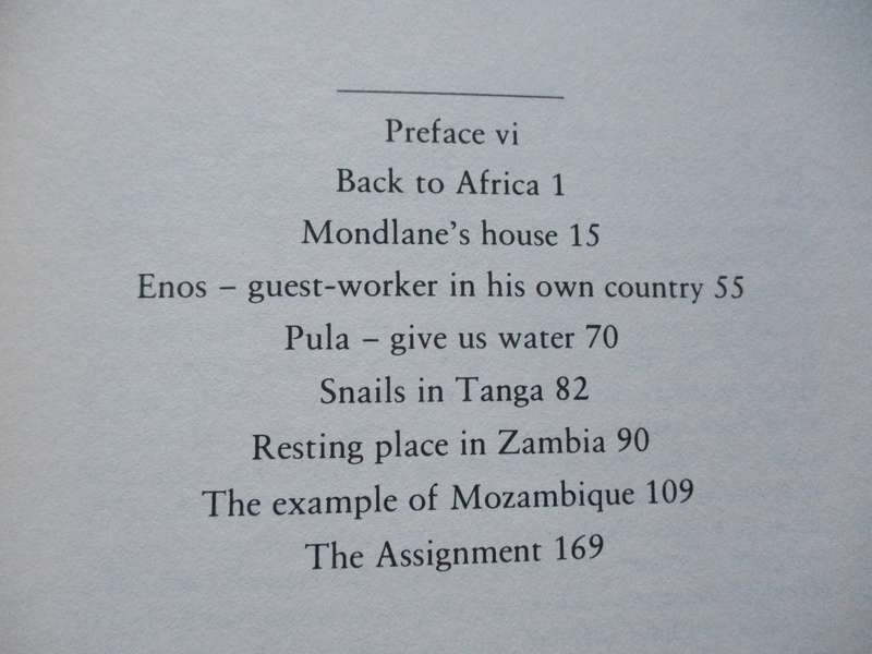 Assignments in Africa Reflections, Descriptions, Guesses by Per Wastberg