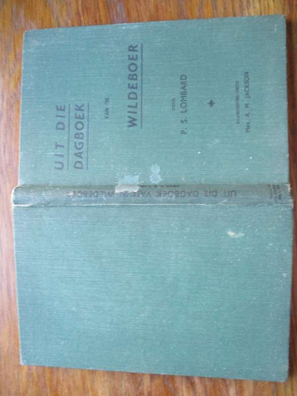 Uit die Dagboek van 'n Wildeboer  P.S. Lombard