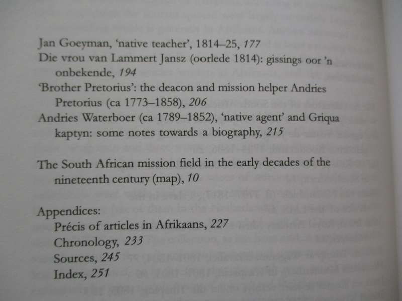 The early mission in South Africa  Die vroee sending in Suid-Afrika Karel Schoeman