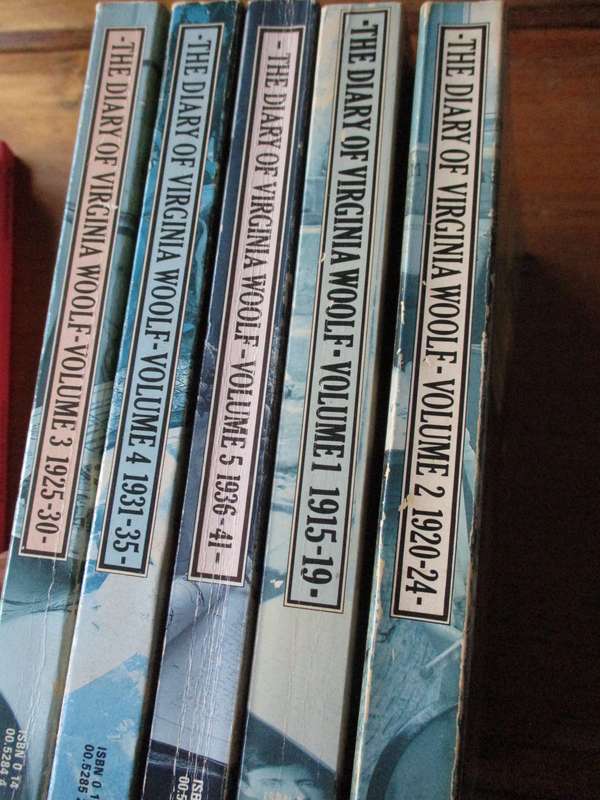 The Diary of Virginia Woolf Vol 1-5  1915-1941
