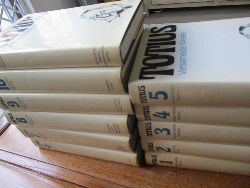 TOTIUS  Versamelde Werke  Vol. 1 tot 11 Eeufees uitgawe