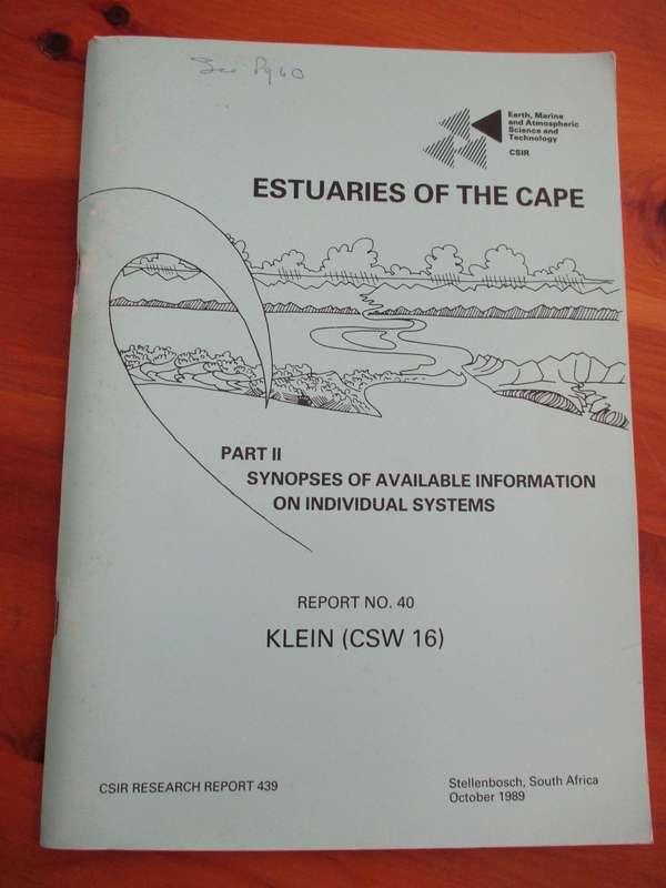 ESTUARIES OF THE CAPE - Part II