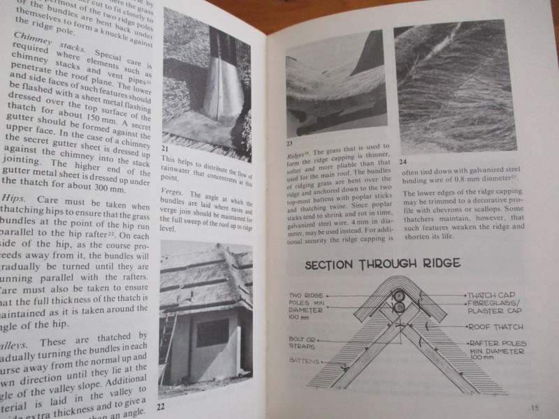 NBRI introductory guide to THATCHING  K. Long Drawings by R. Oelfsen